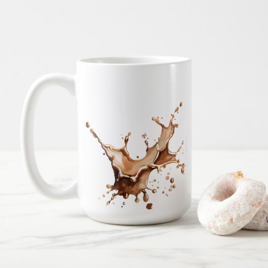 Kaffeeverguss Kaffeetasse (Mit Donut)