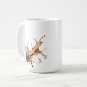 Kaffeeverguss Kaffeetasse (Vorderseite Links)