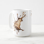 Kaffeeverguss Kaffeetasse (Vorderseite Links)