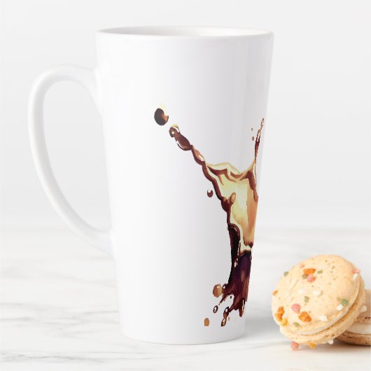 Kaffeeverguss Milchtasse (Beispiel)