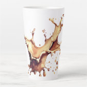 Kaffeeverguss Milchtasse (Vorderseite)