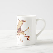 Kaffeeverguss Porzellantasse (Rechts)