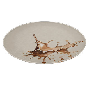 Kaffeeverguss Schneidebrett
