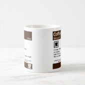 Kaffeeverordnung, medizinische Tasse (Mittel)