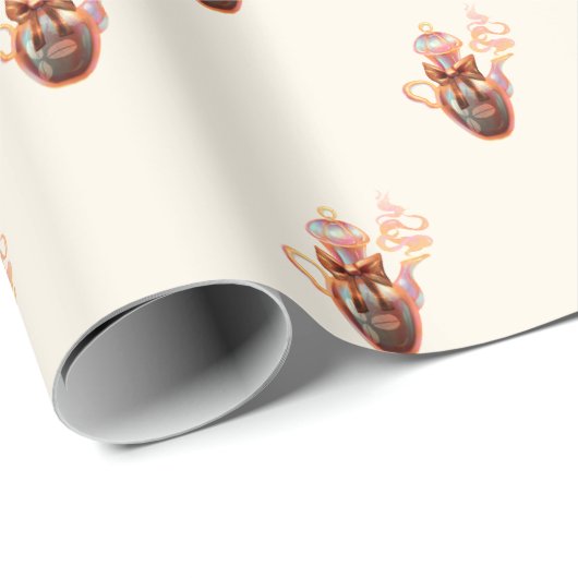 Kaffeeverpackungspapier Geschenkpapier (Rolleneckpunkt)