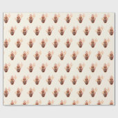 Kaffeeverpackungspapier Geschenkpapier (Flach)