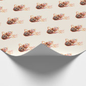 Kaffeeverpackungspapier Geschenkpapier (Ecke)