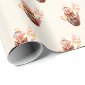 Kaffeeverpackungspapier Geschenkpapier (Rolleneckpunkt)