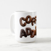 Kaffeeverrückter  kaffeetasse (Vorderseite Links)