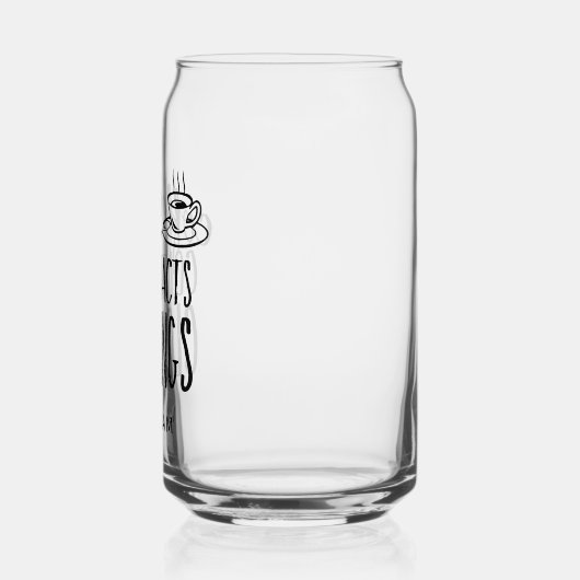 Kaffeeverträge schließen echter Anwesen-Agent Dosenglas (Links)