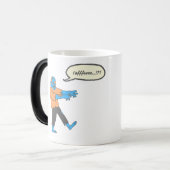Kaffeew Zombie Verwandlungstasse (Vorderseite Links)