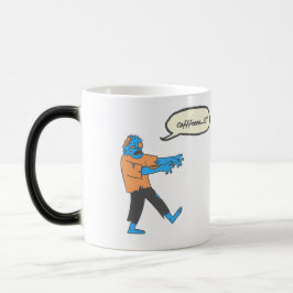 Kaffeew Zombie Verwandlungstasse