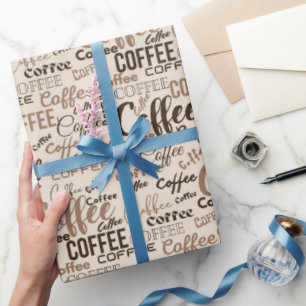 Kaffeewahnsinn Geschenkpapier