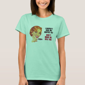 Kaffeewarnung T-Shirt