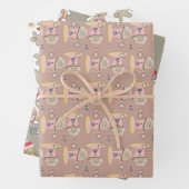 KaffeeWeihnachtsblätter Wrapping Paper Lebkuchen Geschenkpapier Set (Beispiel)