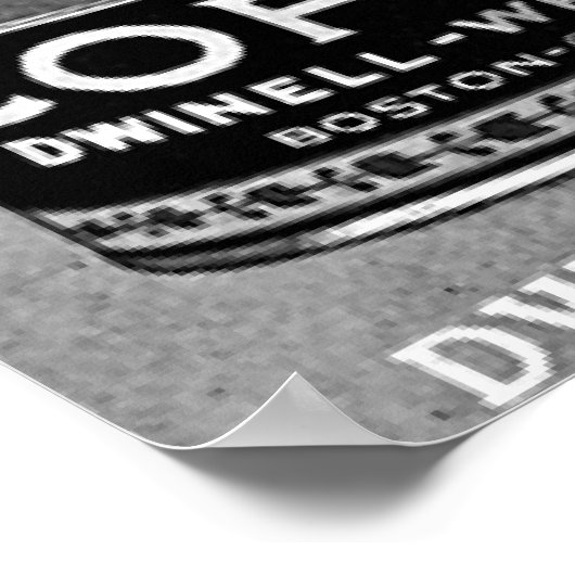 Kaffeewerbung Poster (Ecke)