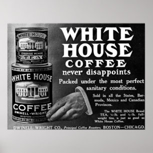 Kaffeewerbung Poster