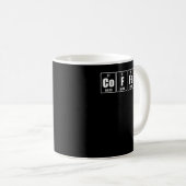 Kaffeewissenschaftselement - Periodischer Kaffeeti Kaffeetasse (VorderseiteRechts)