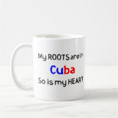 Kaffeewurzeln in Kuba Tasse (Links)