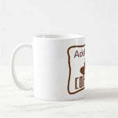 Kaffeezeichen, Name hinzufügen Kaffeetasse (Links)