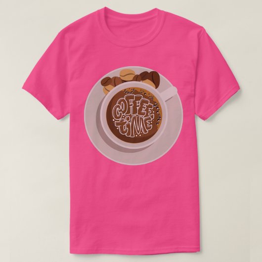 Kaffeezeit 1 T-Shirt (Design vorne)