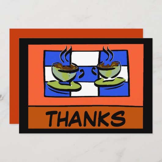 Kaffeezeit 2, PARTY Einladung (Vorne/Hinten)