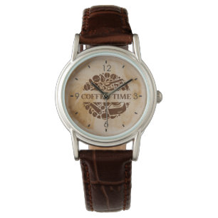 Kaffeezeit  armbanduhr
