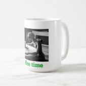 Kaffeezeit Außerirdischer Kaffeetasse (VorderseiteRechts)