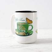 Kaffeezeit Cup & Saucer Tasse (Vorderseite Links)