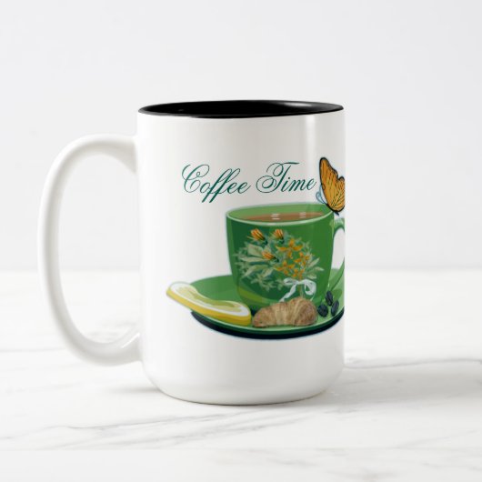 Kaffeezeit Cup & Saucer Tasse (Links)