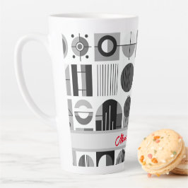 Kaffeezeit der Mama im zeitgenössischen Stil Mitte Milchtasse