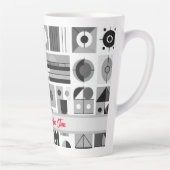 Kaffeezeit der Mama im zeitgenössischen Stil Mitte Milchtasse (Rechts)