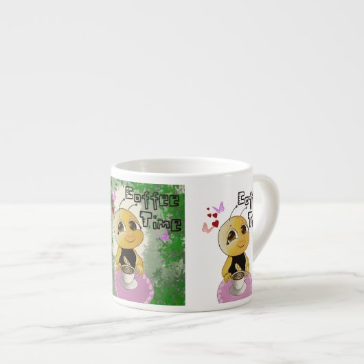 Kaffeezeit Espressotasse (Vorderseite Rechts)