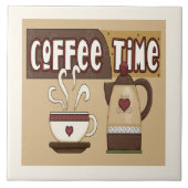 Kaffeezeit Fliese (Vorderseite)