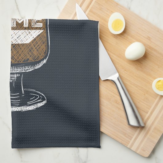 Kaffeezeit Geschirrtuch (Viertel Falte)