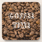 Kaffeezeit Getränkeuntersetzer (Vorderseite)