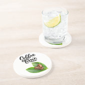 Kaffeezeit Getränkeuntersetzer (Seite)