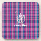 Kaffeezeit Getränkeuntersetzer (Vorderseite)