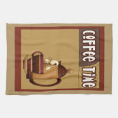 Kaffeezeit Handtuch (Horizontal)