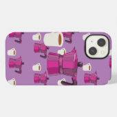 Kaffeezeit iPhone Hülle (Rückseite (Horizontal))