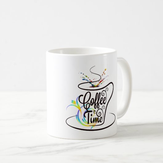 Kaffeezeit ist besser kaffeetasse (VorderseiteRechts)