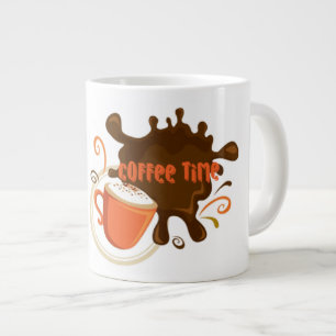 Kaffeezeit - Jumbo-Tasse