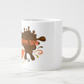 Kaffeezeit - Jumbo-Tasse (Rechts)
