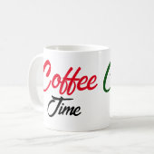 Kaffeezeit Kaffeetasse (Vorderseite Links)