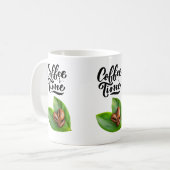 Kaffeezeit Kaffeetasse (Vorderseite Links)