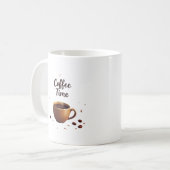 Kaffeezeit Kaffeetasse (Vorderseite Links)
