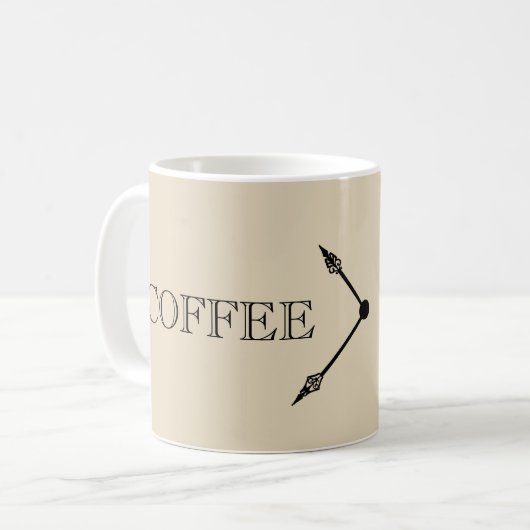 Kaffeezeit Kaffeetasse (Vorderseite Links)