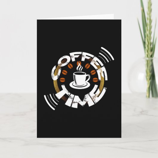 Kaffeezeit Karte (Vorderseite)