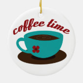 Kaffeezeit Keramik Ornament (Hinten)