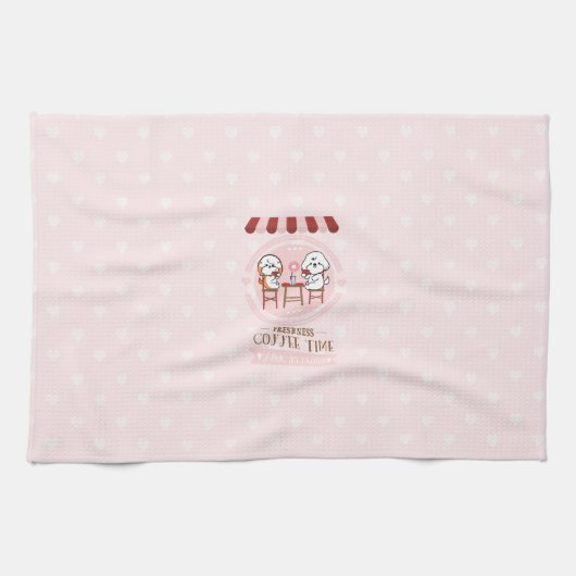 Kaffeezeit Küchentuch (Horizontal)